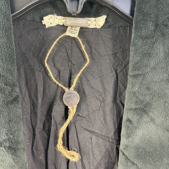 BKE Gimmick Womens Blazer Jacket Plaid Brown XL Cotton Lining Academia - Picture 6 of 12